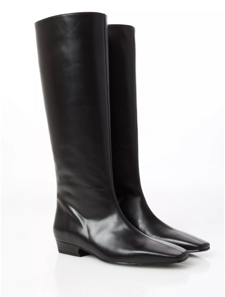 OVYE' by CRISTINA LUCCHI Μαύρη Δερμάτινη Γυναικεία Μπότα