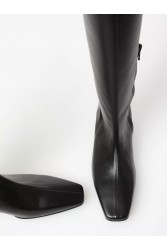 OVYE' by CRISTINA LUCCHI Μαύρη Δερμάτινη Γυναικεία Μπότα