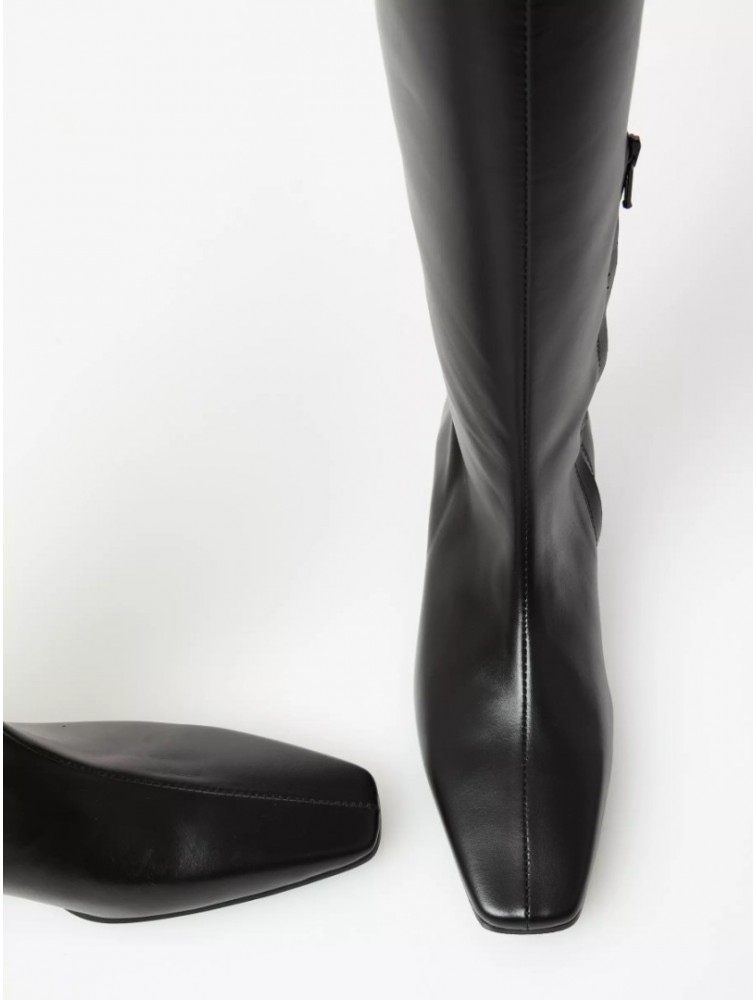 OVYE' by CRISTINA LUCCHI Μαύρη Δερμάτινη Γυναικεία Μπότα