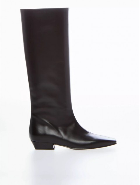 OVYE' by CRISTINA LUCCHI Μαύρη Δερμάτινη Γυναικεία Μπότα