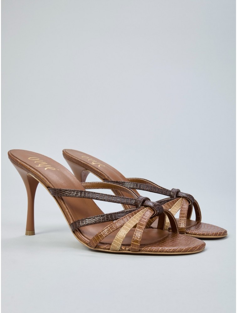 OVYE' by CRISTINA LUCCHI Teius Print Leather Sandal