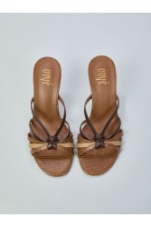OVYE' by CRISTINA LUCCHI Teius Print Leather Sandal