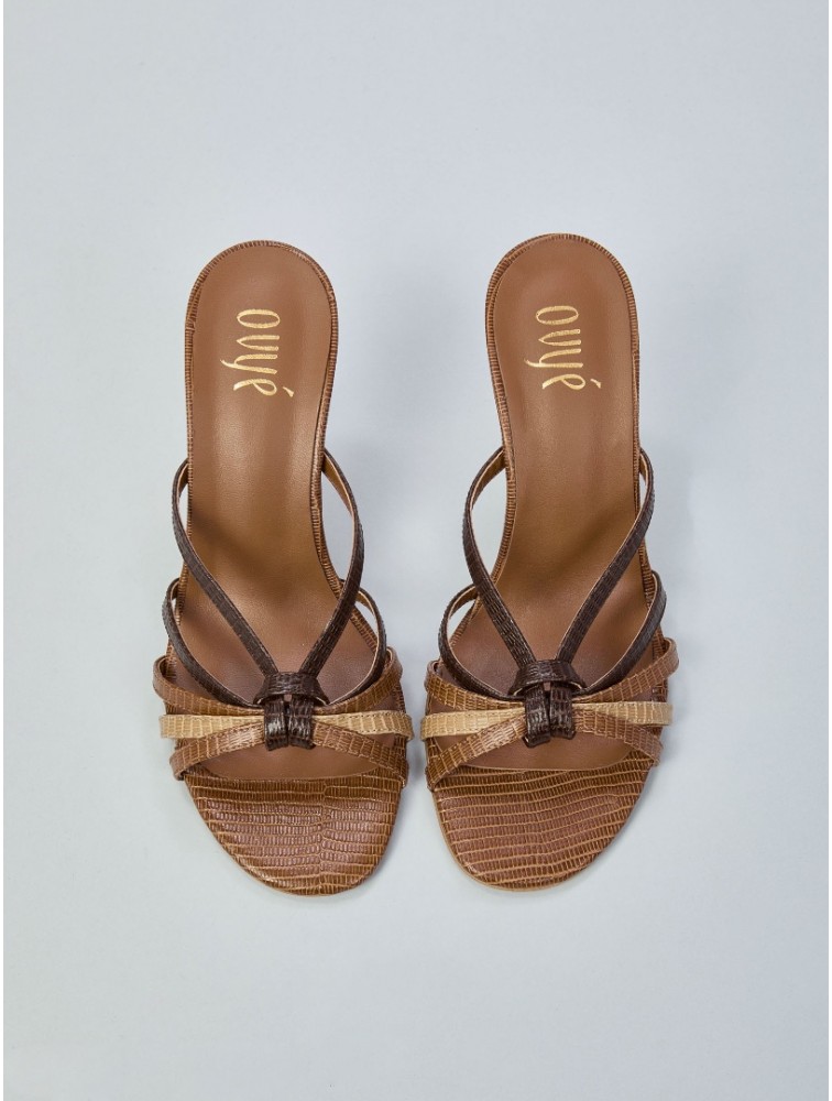 OVYE' by CRISTINA LUCCHI Teius Print Leather Sandal