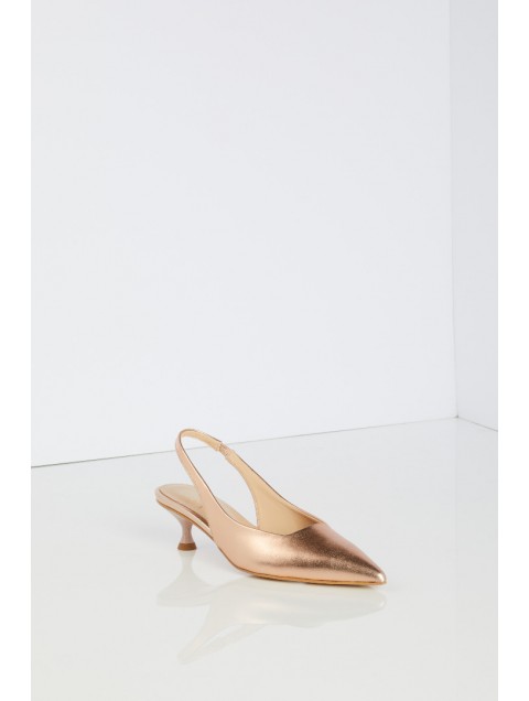 OVYE' by CRISTINA LUCCHI Rose gold slingback women's heels