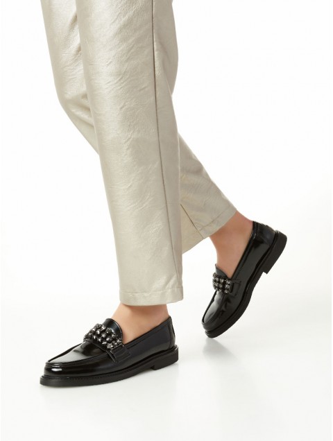 OVYE' by CRISTINA LUCCHI Black women's loafers