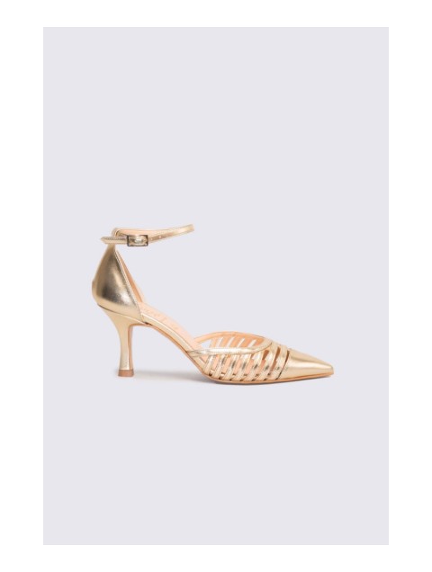 OVYE' by CRISTINA LUCCHI Gold women's heels