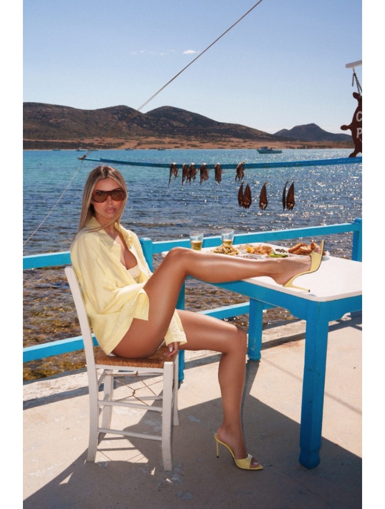 PANTERA SIREN Great Taste Butter Yellow Mules