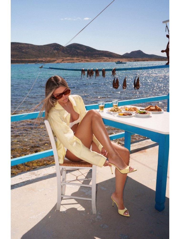 PANTERA SIREN Great Taste Butter Yellow Mules
