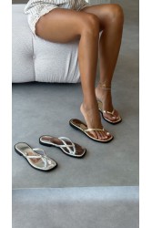 PANTERA SIREN Hot Tan Lines Gold Χρυσό Δίχαλο Λουστρίνι