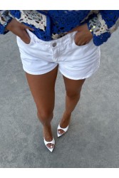 PANTERA SIREN Last Night Δερμάτινα Λευκά Γυναικεία Mules