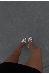 PANTERA SIREN Sweet Escape Ivory Mules
