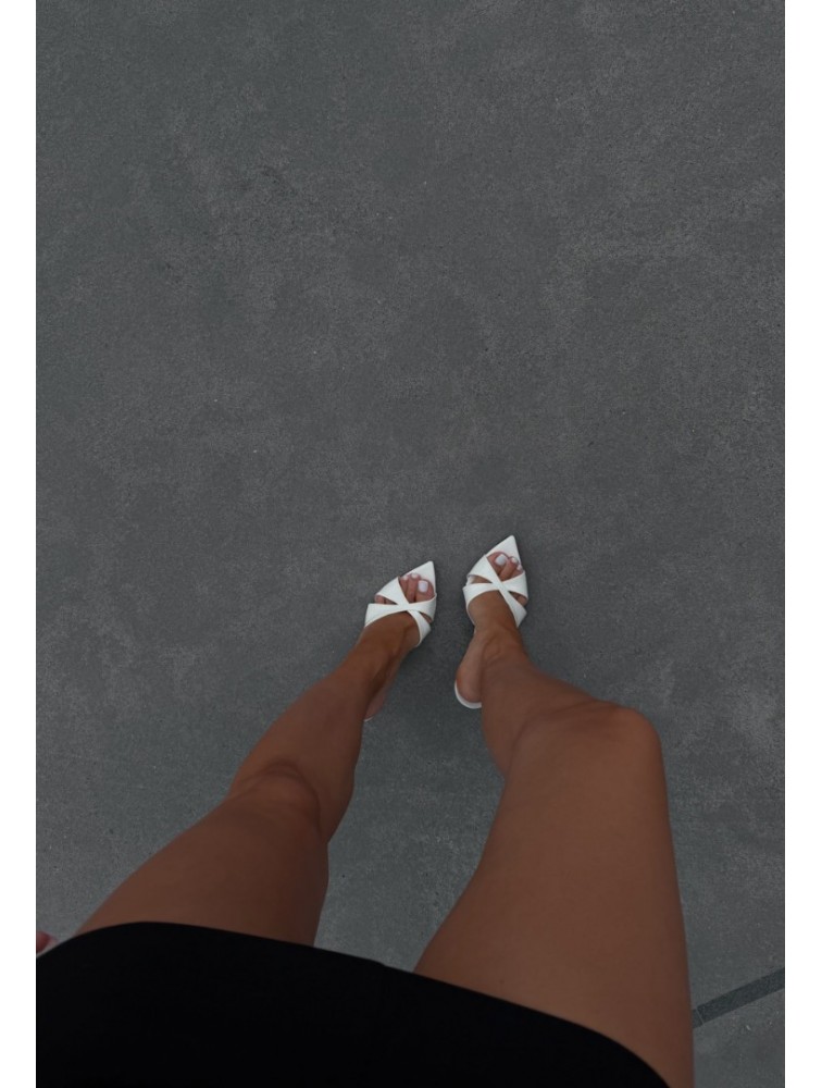 PANTERA SIREN Sweet Escape Ivory Mules