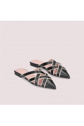 PRETTY BALLERINAS Horma Black Leather Women's Ballerinas
