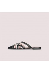 PRETTY BALLERINAS Horma Black Leather Women's Ballerinas