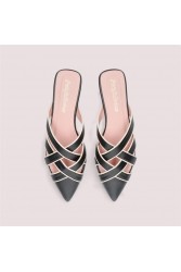 PRETTY BALLERINAS Horma Black Leather Women's Ballerinas