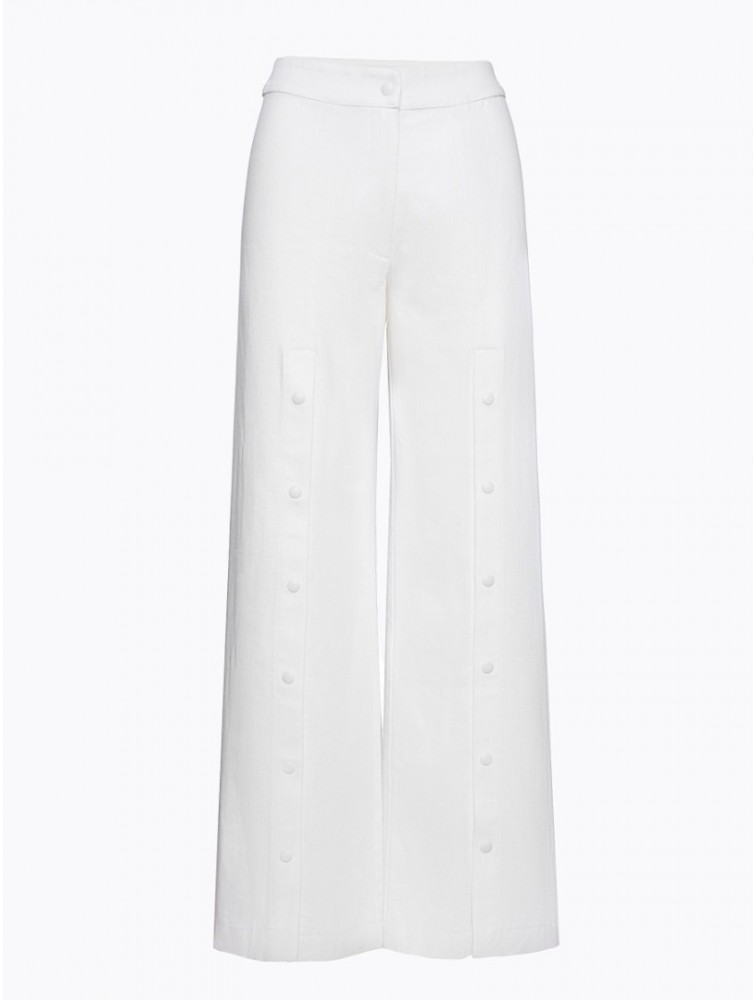 PROJECT SOMA Cellu Pants Λευκή Παντελόνα