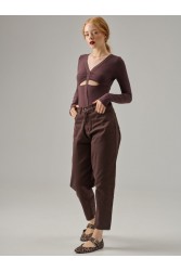 PROJECT SOMA Sol Jeans Brown Καφέ τζιν