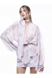PROJECT SOMA Plexilia Top Λιλά Τοπ