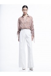 PROJECT SOMA Cellu Pants Λευκή Παντελόνα