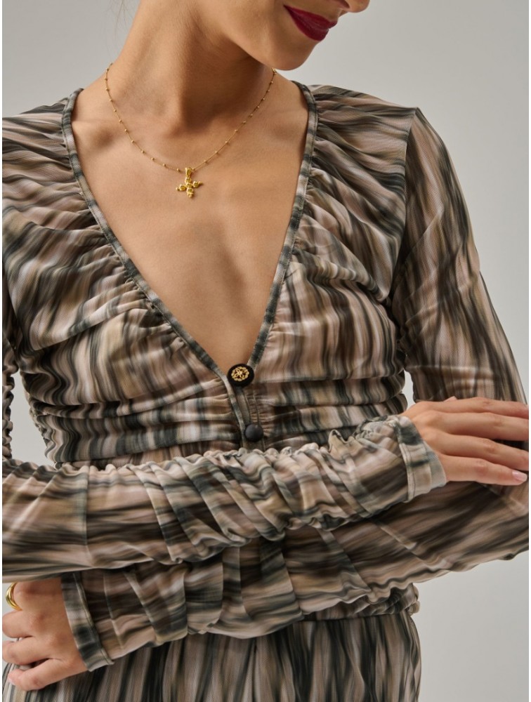 PROJECT SOMA Agua Bodysuit printed Εμπριμέ Κορμάκι