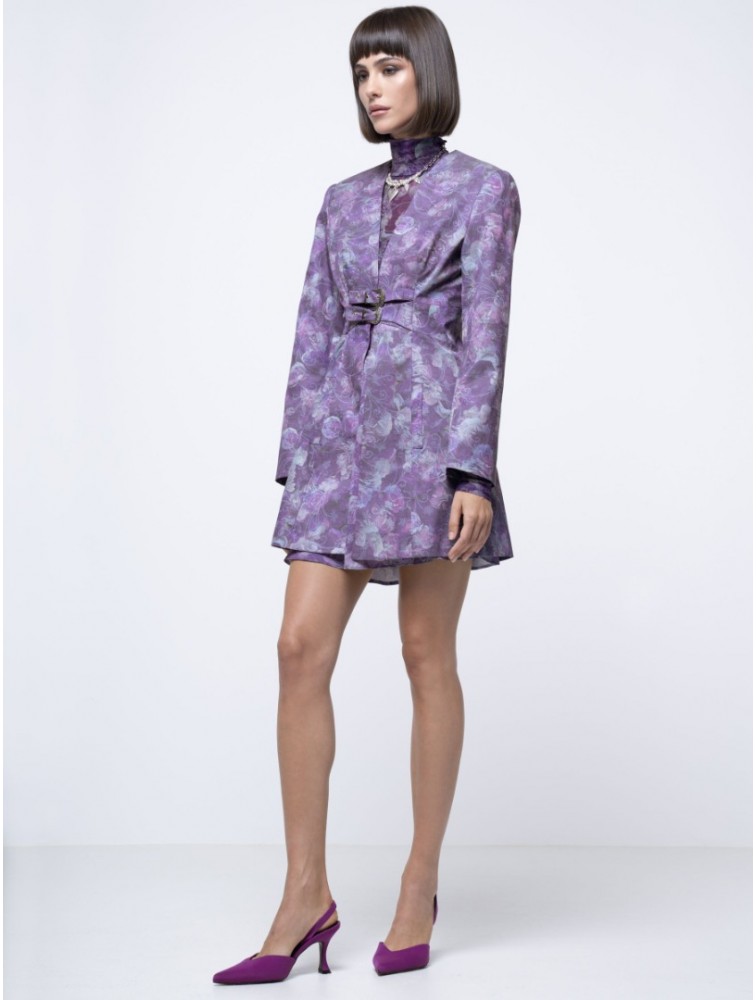 PROJECT SOMA Catanzia Blazer Dress Φλοράλ Φόρεμα