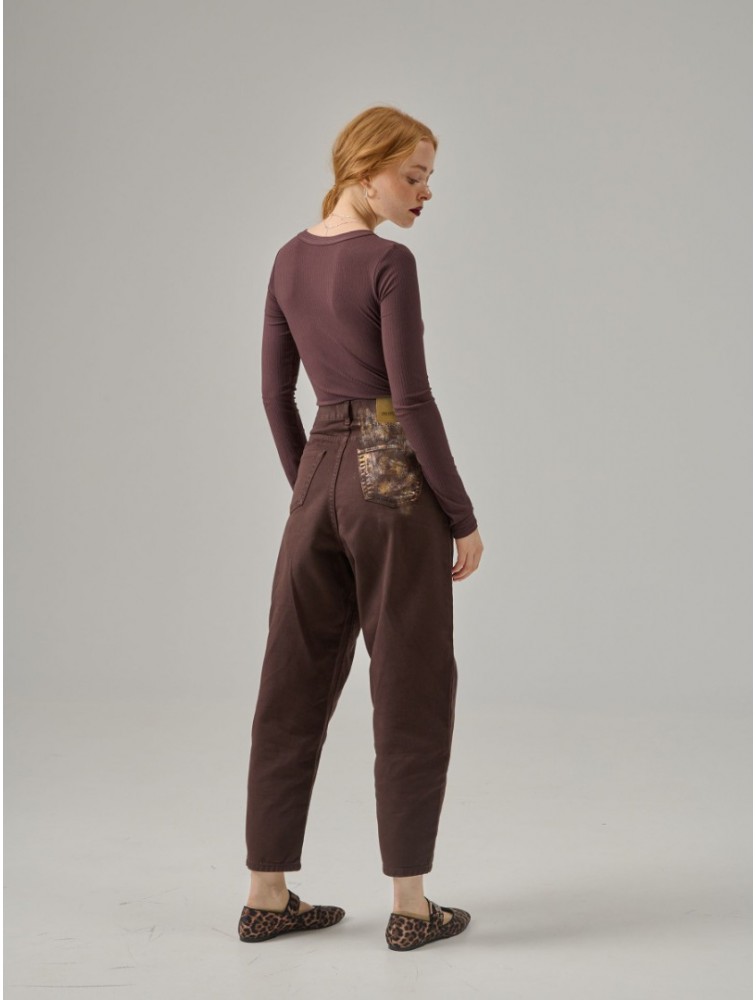 PROJECT SOMA Sol Jeans Brown Καφέ τζιν