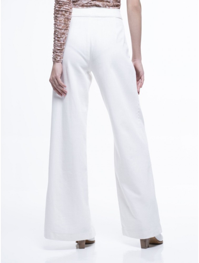 PROJECT SOMA Cellu Pants Λευκή Παντελόνα