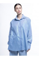 PROJECT SOMA Visio Shirt Μπλε πουκάμισο