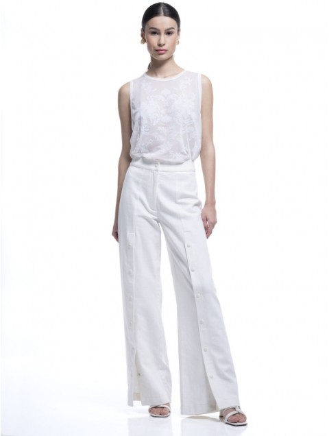 PROJECT SOMA Cellu Pants White PROJECT SOMA Cellu Pants White