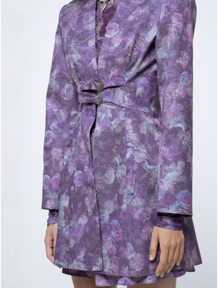 PROJECT SOMA Catanzia Blazer Dress Φλοράλ Φόρεμα