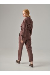 PROJECT SOMA Liber Overall brown Καφέ ολόσωμη φόρμα