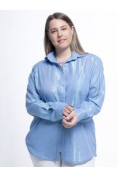 PROJECT SOMA Visio Shirt Μπλε πουκάμισο