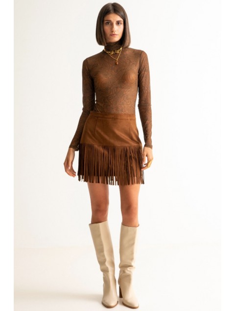 PROJECT SOMA Winter brown skirt PROJECT SOMA Winter brown skirt
