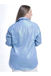PROJECT SOMA Visio Shirt Μπλε πουκάμισο
