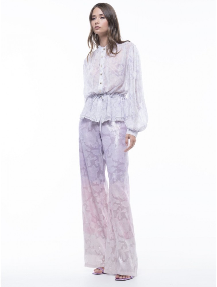 PROJECT SOMA Sanguis Pants Λιλά Παντελόνα