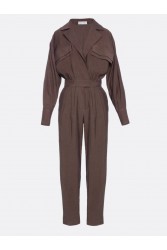 PROJECT SOMA Liber Overall brown Καφέ ολόσωμη φόρμα