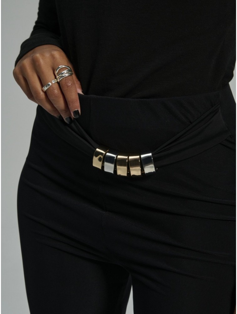 PROJECT SOMA Alina Pants Μαύρο Παντελόνι