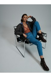 PROJECT SOMA Beatrice Bodysuit Εμπριμέ Πορτοκαλί Κορμάκι