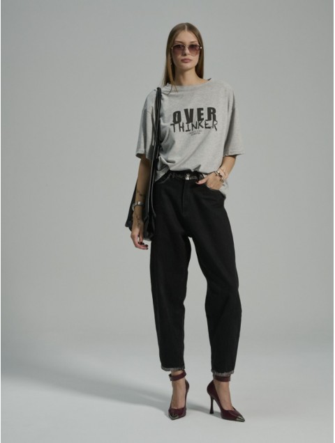 PROJECT SOMA Brook Black Jeans Μαύρο Τζιν