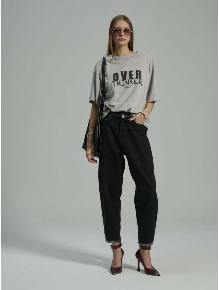 PROJECT SOMA Brook Black Jeans Μαύρο Τζιν