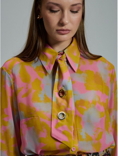 PROJECT SOMA Giuliana Dark Yellow Shirt Κίτρινο Πουκάμισο