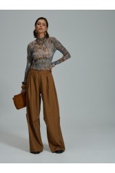 PROJECT SOMA Ilaria Bodysuit Εμπριμέ Τούλινο Κορμάκι