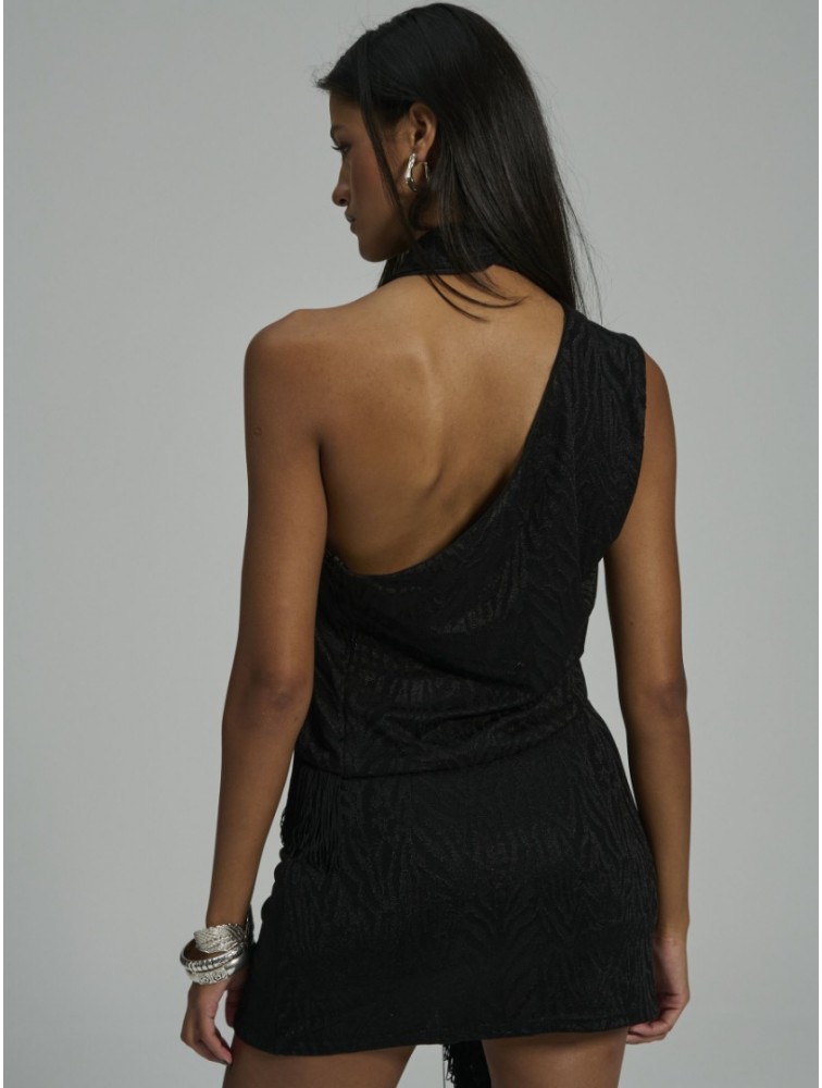 PROJECT SOMA Letizia Top Μαύρο Τοπ