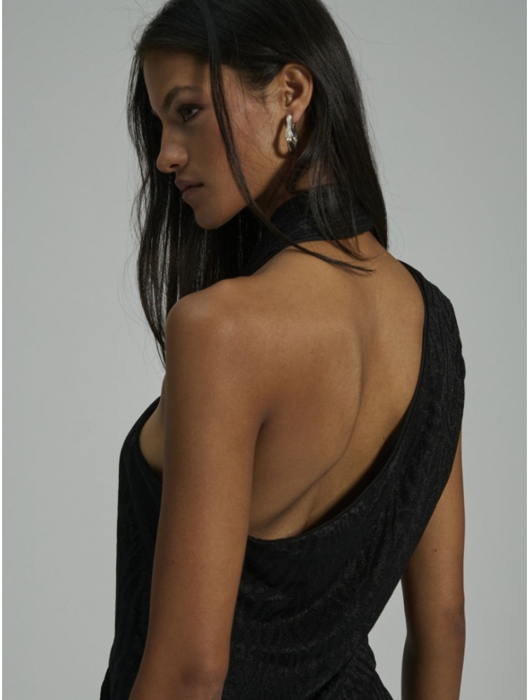 PROJECT SOMA Letizia Top Μαύρο Τοπ