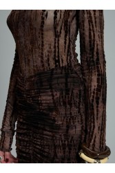 PROJECT SOMA Loredana Brown Bodysuit Καφέ Κορμάκι