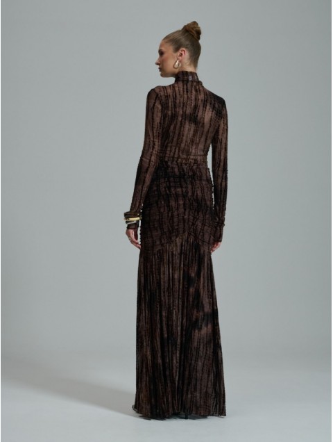 PROJECT SOMA Loredana Skirt Καφέ Φούστα