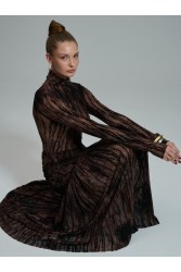 PROJECT SOMA Loredana Skirt Καφέ Φούστα