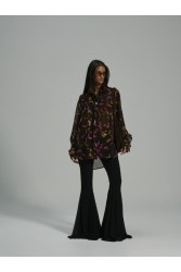 PROJECT SOMA Lorenza Black Shirt Μαύρο Πουκάμισο