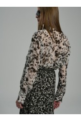 PROJECT SOMA Lorenza Creme Shirt Μπεζ Πουκάμισο