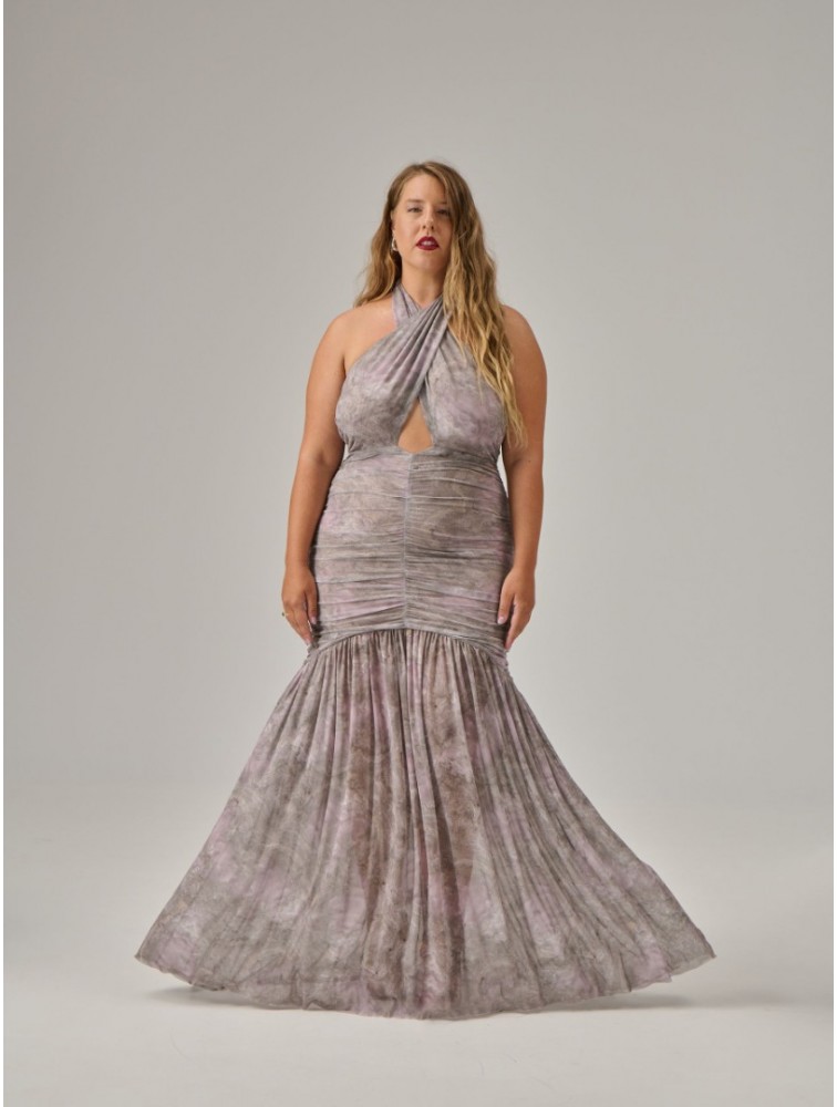 PROJECT SOMA Minerales Dress Γκρι Φόρεμα